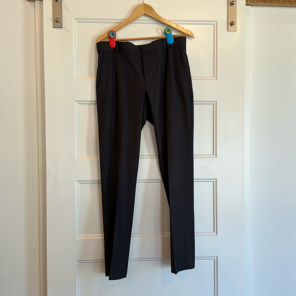 Perry Ellis Slim Fit Grey Slacks 31x32